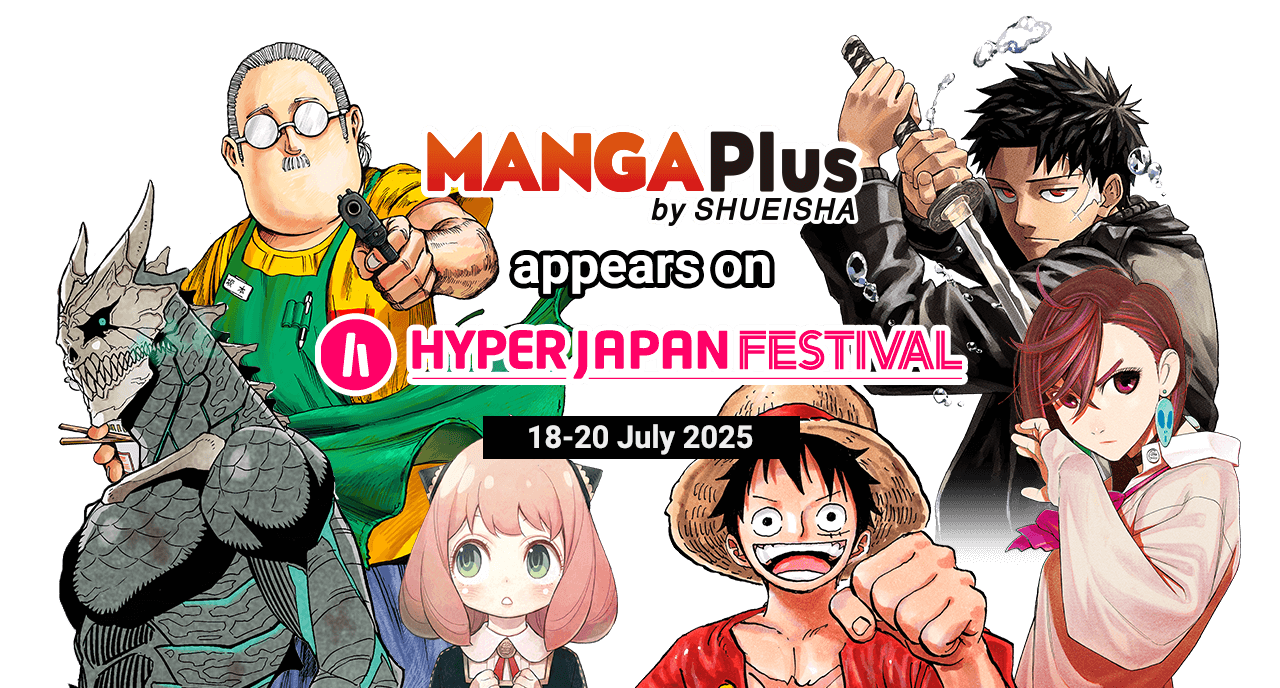 MANGA Plus appears on HyperJapan Festival