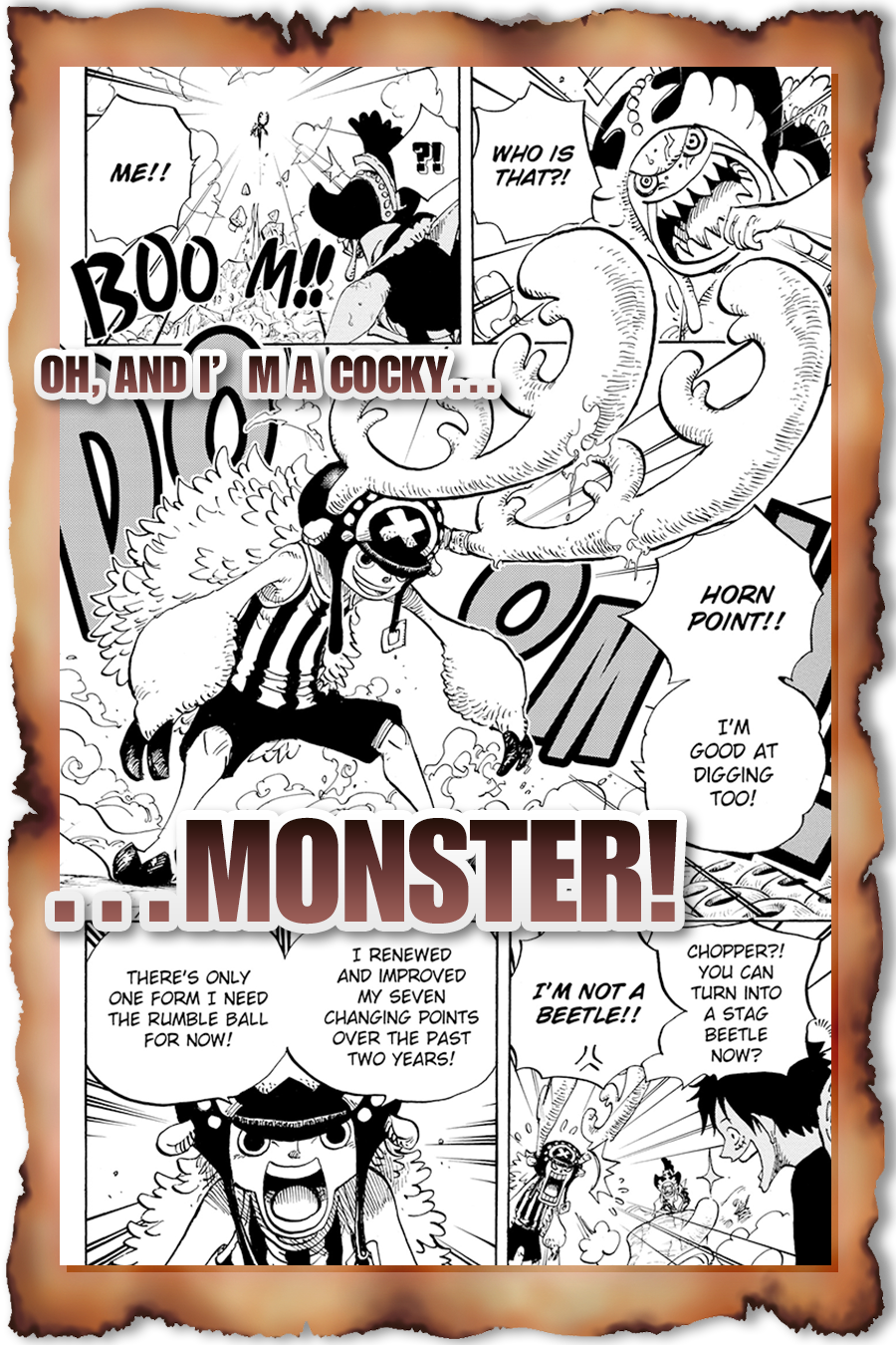 The adventure continues in the movie!One Piece special feature of the